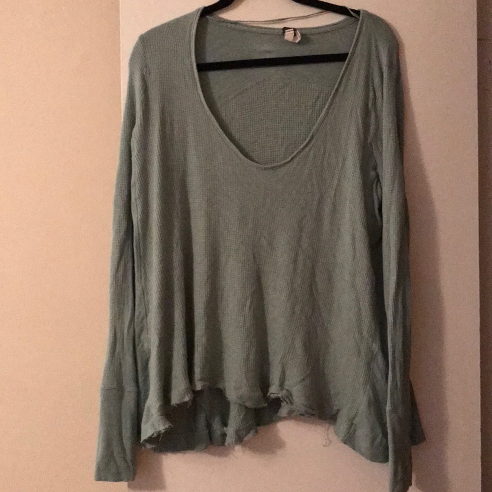 Free People Mint Thermal - GUC - Size M